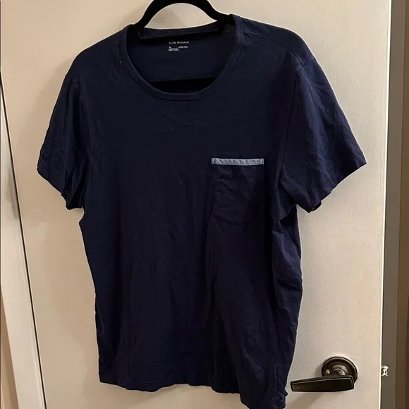 Club Monaco Dark Blue Short Sleeve Tee - Picture 1 of 2